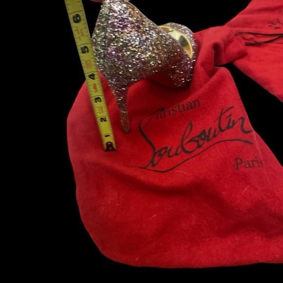 Christian Louboutin Peep Toe Heels - Picture 4 of 9